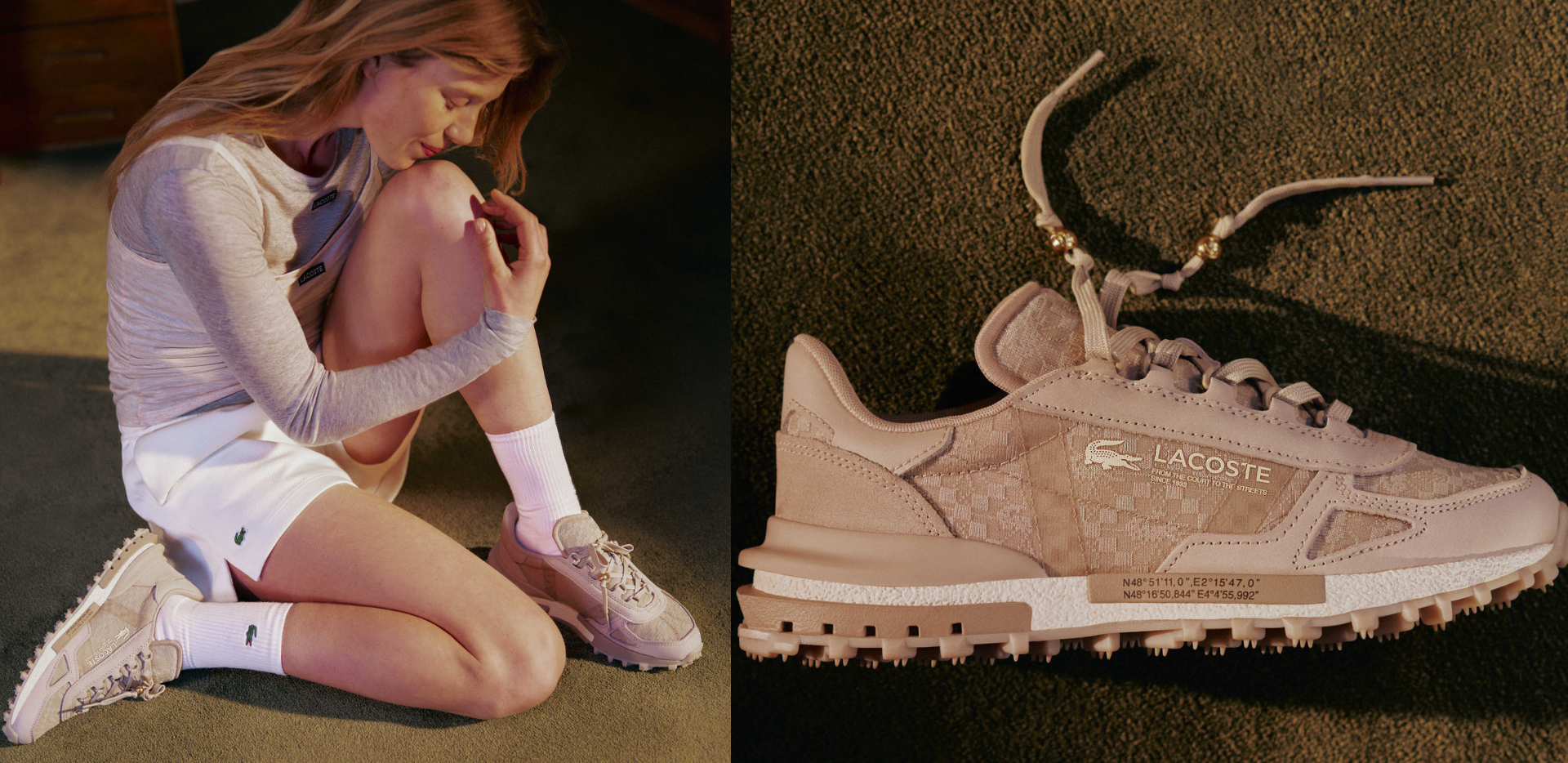 圖說：LACOSTE Elite Active Embellishment